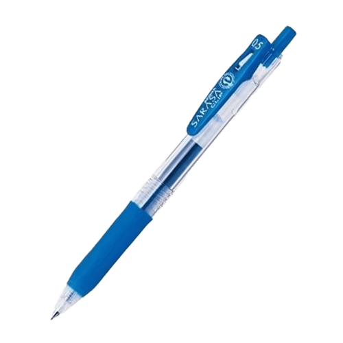 Zebra Sarasa Clip Pen 0.5 Mm, Light Blue
