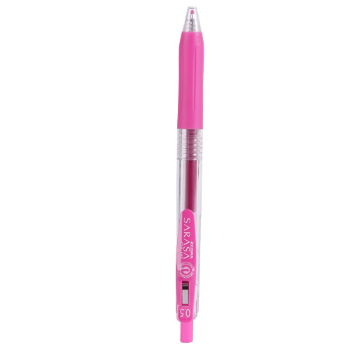 Zebra Sarasa Clip Pen 0.5 Mm, Magenta