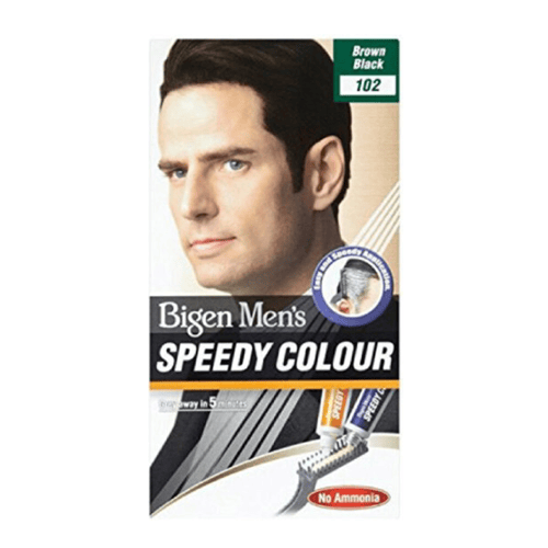 Bigen Hair Color Speedy Ammonia Free For Men 102 Brown Black