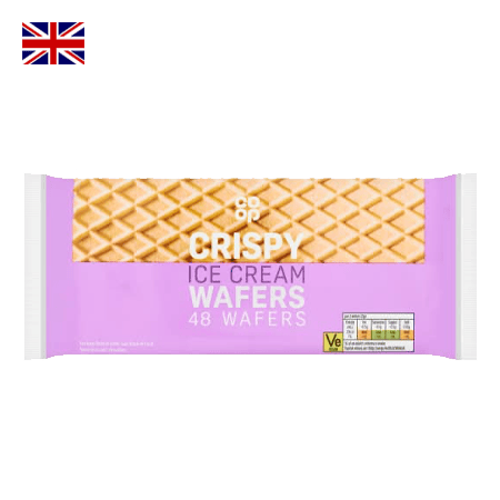 Co Op Crispy Ice Cream 48 Wafers