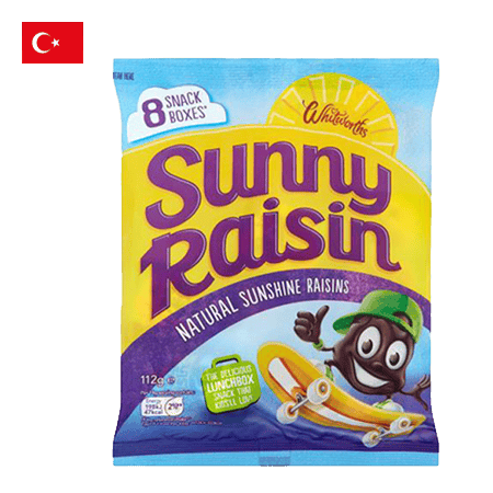 Sunny Raisins 8 Snack Box 112 g