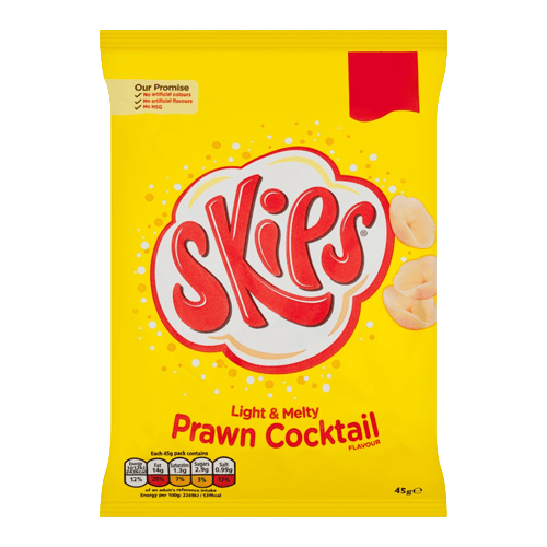 Skips Puffed Snacks Prawn Cocktail 45 g