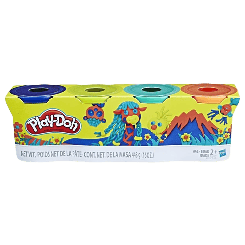 Play-Doh Wild Colors 4-Pack