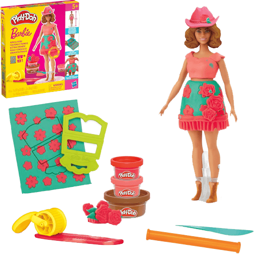 Play-Doh Barbie Florals And Fringe