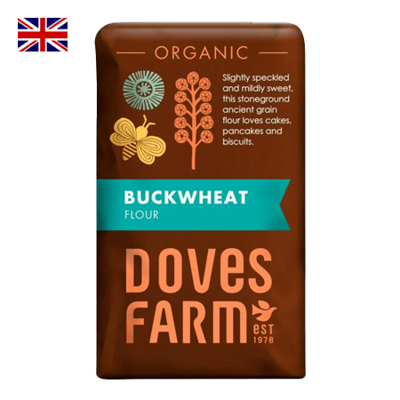 Doves Organic Wholemeal Buckwheat Flour 1 Kg