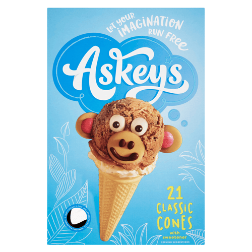 Askeys Family Pack Cornets 120G X21