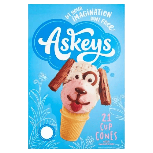 Askeys Cup Cornets 120G X21