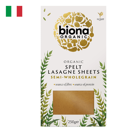 Biona Organic Spelt Lasagne Sheets 250 g