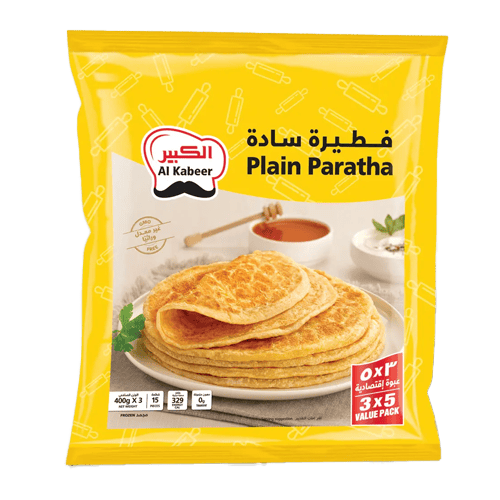 AL kabeer plain paratha promo 3 pack 400 gm