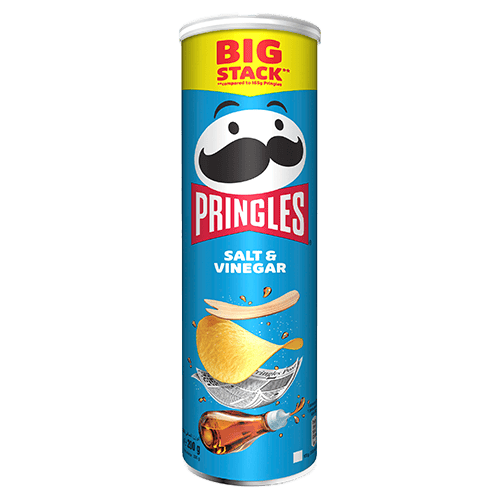 Pringles Chips Salt & Vinegar 200 g