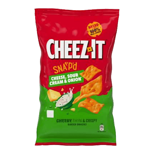Cheez-It Crackers Snap'd Sour Cream & Cheese 120 g