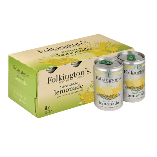 Folkington's Lemonade Sicilian 3 packs 8 pcs 150 ml