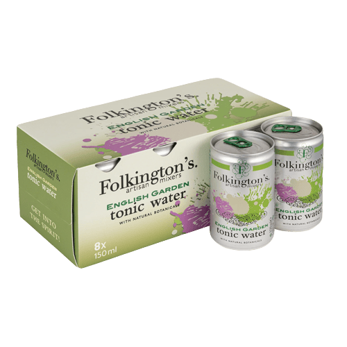 Folkington's Tonic Water English Garden 3 packs 8 pcs 150 ml