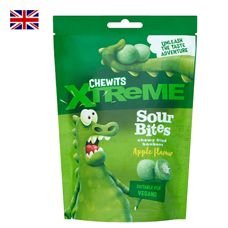 Chewits Xtreme Sour Apple Bites 115 g