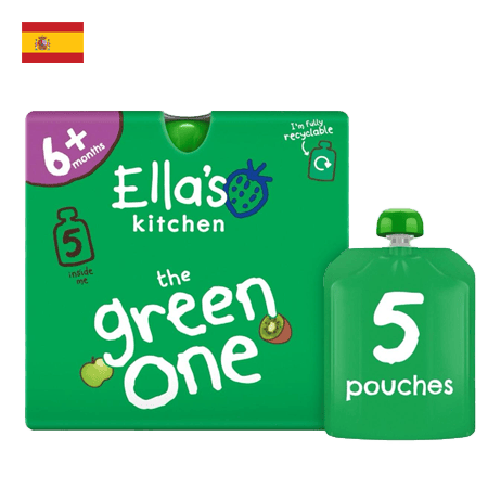 Ellas The Green One Multi Pack Organic 5 X 90G