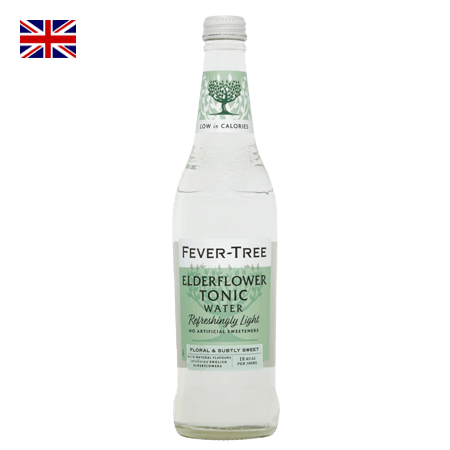 Fever Tree Refreshingly Light Elderflower Tonic Water 500 ml