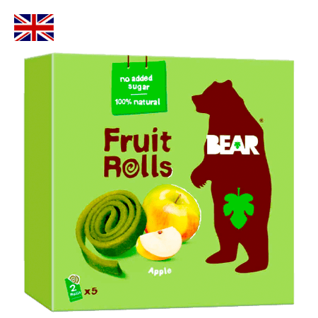 Bear Fruit Rolls Apple 100 g