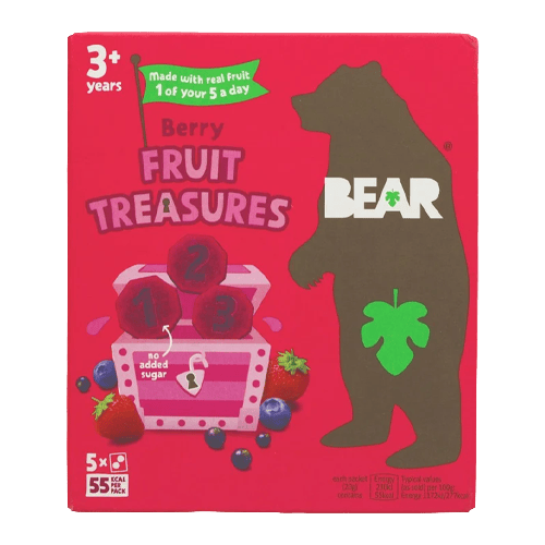 Bear Fruit Snack Treasures Berry 100 g