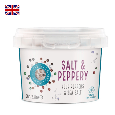 Cornish Sea Salt and Pepper 60 g