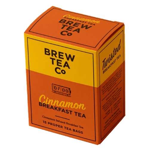 Brew Tea Co Cinnamon Breakfast Tea 15 Teabags
