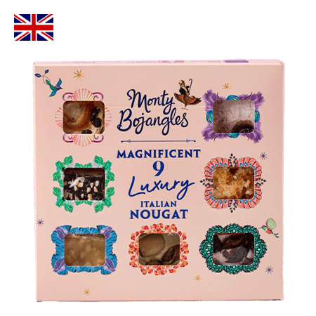 Monty Bojangles Magnificent Luxury Nougat Box 135 g