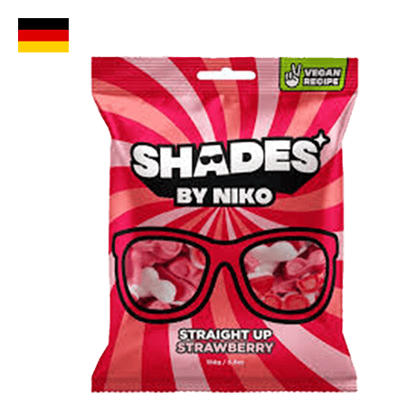 Shades By Niko Jelly Straight Up Strawberry 150 g