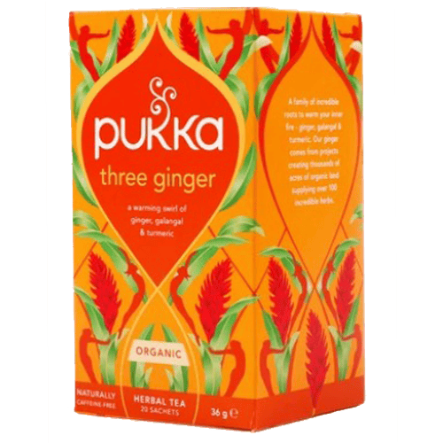 Pukka Herbal Tea Three Ginger 20 Bag