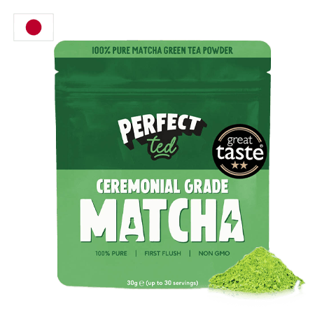 Perfected Organic Matcha Powder Ceremonial Grade Japanese 30 g
