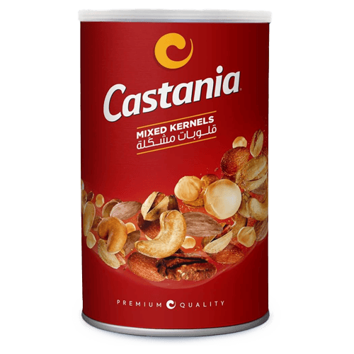 Castania Mixed Kernels Tin 450 g