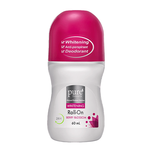 Pure Beauty Whitening Deo Roll on Berry Blossom 60ml