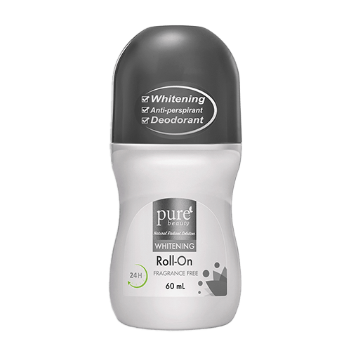 Pure Beauty Whitening Rollon Fragrance Free 60ml
