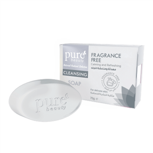 Pure Beauty Moisturizing soap Fragrance Free 70 Gm