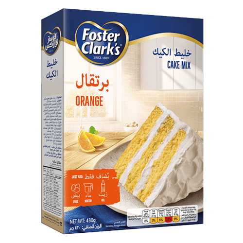 Foster Clarks Cake Mix Orange 430 g