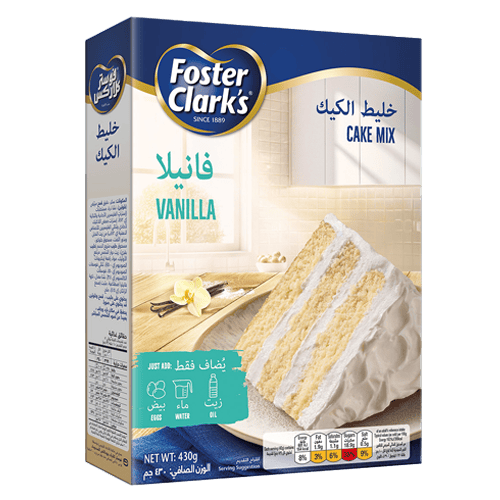 Foster Clarks Cake Mix Vanilla 430 g