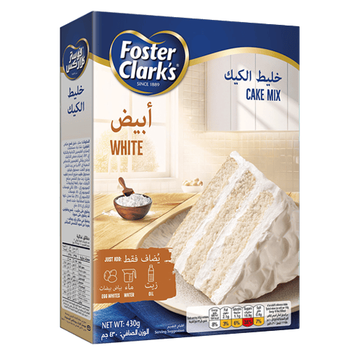 Foster Clarks Cake Mix White 430 g