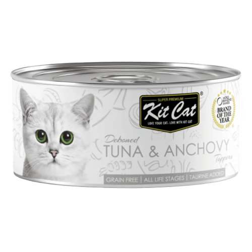 Kit Cat Deboned Tuna & Anchovy 80g