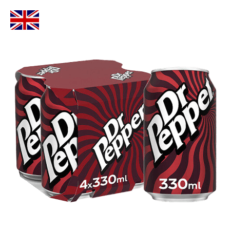 Dr Pepper Regular 4 x 330ML
