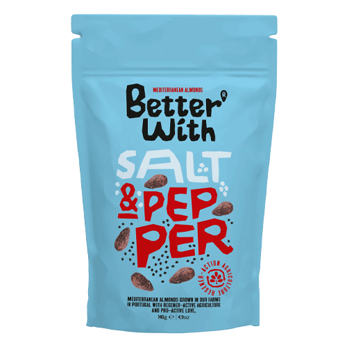 Better With Almonds Salt and Pepper 140 g