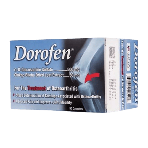 Dorofen 500/50 mg 90 Capsules