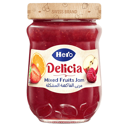 Hero Delicia Mixed Fruits Jam 350 g