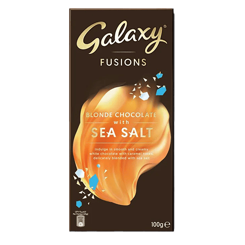 Galaxy Fusions Blonde Chocolate With Sea Salt 100 g