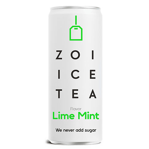 Zoi Ice Tea Lime & Mint 320ML