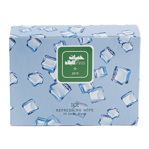 Refreshing wipe (6cm x 10cm) 20 Packs, (ICE)