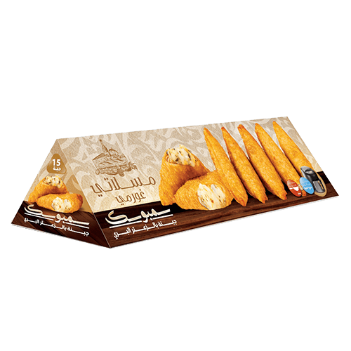 Moussallati Gourmat Cheese and thyme Sambousek 15 Pcs