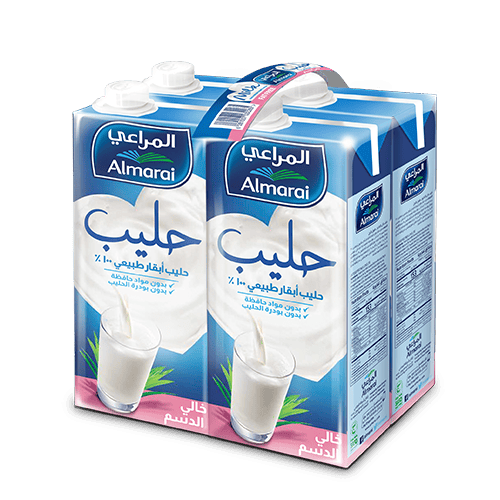 Almarai Fat Free Milk 4 pcs 1 L