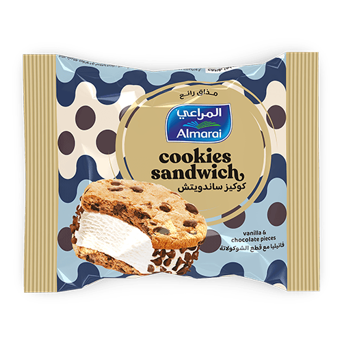 Almarai  Ice Cream Cookies Sandwich 100Ml