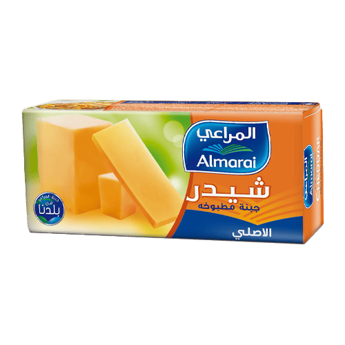Almarai Block Cheddar Cheese 454 gm