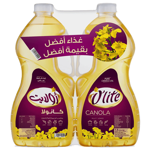 Olite Canola Oil Twin Pack 1.5 liter
