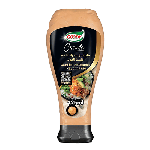 Goody Garlic Sriracha Mayonnaise Squeeze 425 ml