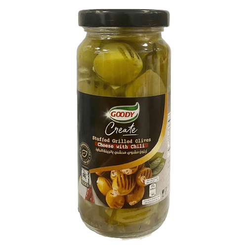 Goody Grilled Olives With Spicy Cheese  230 gm